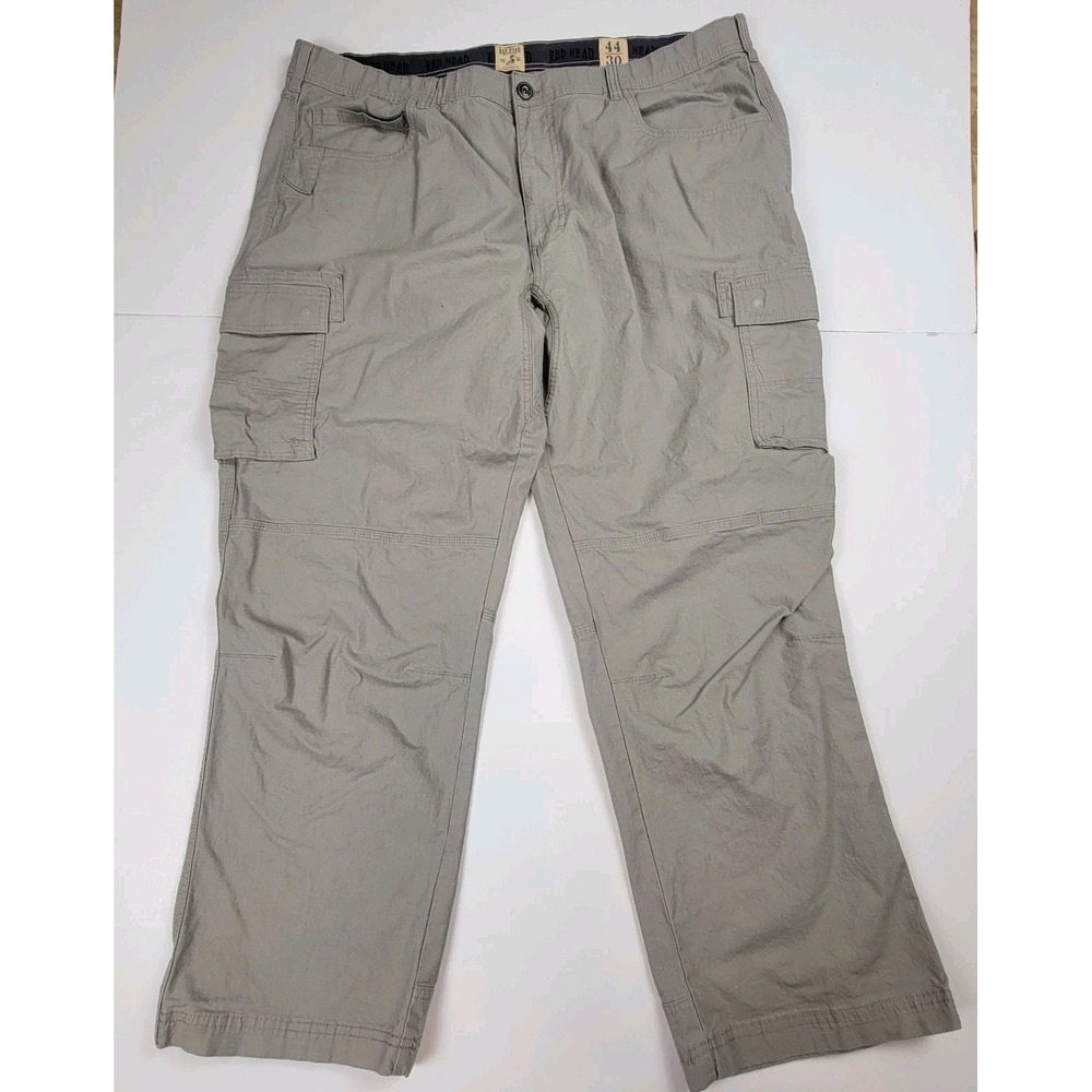 Redhead Brand Co Men's Cargo Pants Relaxed Fit Khaki 44/30